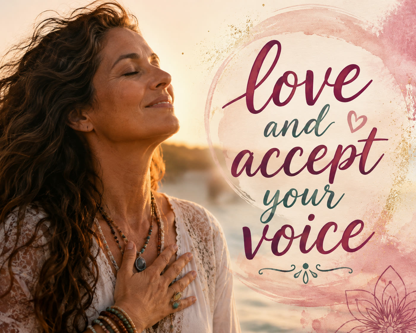 Love and accept your voice